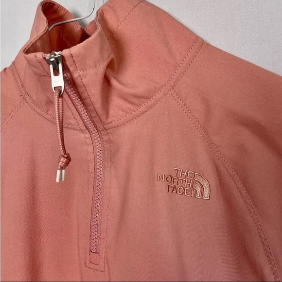 The North Face Women Sz S Printed Class V Pullover Coral Lightweight Jacket EUC - Picture 9 of 14